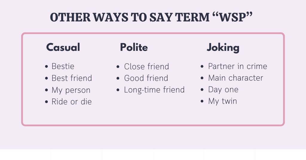 better ways to Say BFF in Different Ways