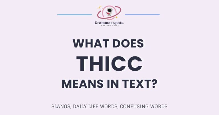What Does Thicc Mean in Text? Real Meaning, Examples & When Not to Use It