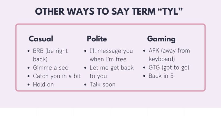 TYL Meaning in Chat: What It Really Means When Someone Says It
