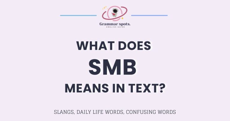 What Does SMB Mean in Text? The Answer Nobody Actually Explains