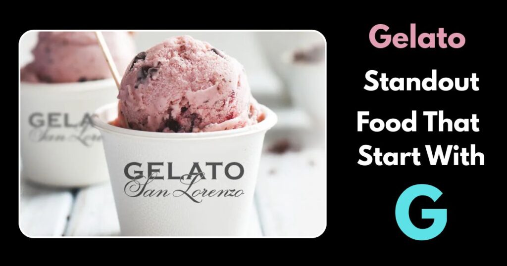 Gelato Start With G