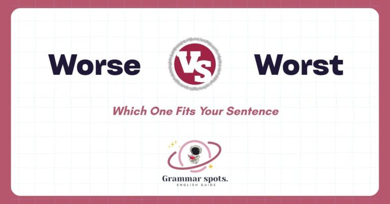 Worse vs. Worst: Which One Fits Your Sentence